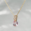 【-10/19限定】Curva ｙ Ruri JEWELRY/ [merletto]  Pink tourmaline / amethyst