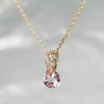 【-10/19限定】Curva ｙ Ruri JEWELRY/ [merletto]  Pink tourmaline / amethyst
