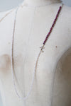 【-10/19限定】Curva ｙ Ruri JEWELRY/ [flores]  Morganite, White topaz, Pink tourmarine,  / Brown dia, Ruby
