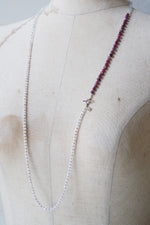 【-10/19限定】Curva ｙ Ruri JEWELRY/ [flores]  Morganite, White topaz, Pink tourmarine,  / Brown dia, Ruby