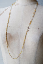 【-10/19限定】Curva ｙ Ruri JEWELRY/ [flores] Bicolour citrine, Rutilated quartz  / Brown dia, Pink sapphire