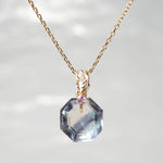 【-10/19限定】Curva ｙ Ruri JEWELRY/ [merletto]  Fluorite / Pink sapphire