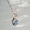 【-10/19限定】Curva ｙ Ruri JEWELRY/ [merletto]  Fluorite / Pink sapphire