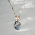 【-10/19限定】Curva ｙ Ruri JEWELRY/ [merletto]  Fluorite / Pink sapphire