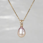 【-10/19限定】Curva ｙ Ruri JEWELRY/ [merletto]  Pink freshwater pearl / Pink sapphire