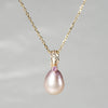【-10/19限定】Curva ｙ Ruri JEWELRY/ [merletto]  Pink freshwater pearl / Pink sapphire