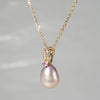 【-10/19限定】Curva ｙ Ruri JEWELRY/ [merletto]  Pink freshwater pearl / Pink sapphire