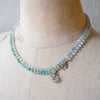 【-10/19限定】Curva ｙ Ruri JEWELRY/ [merletto]  Druzy agate / Emerald