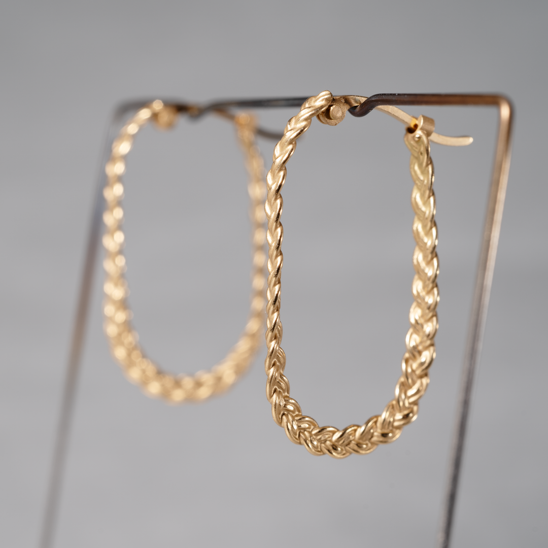 おまとめ）カノエジュエリー　panicum ＆ユーカリ・ポポラスピアス asumi bijoux popolace short earring｜ピアス・イヤリング