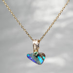 【-10/19限定】Curva ｙ Ruri JEWELRY/ [merletto]  Boulder opal / Emerald