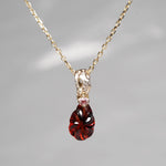 【-10/19限定】Curva ｙ Ruri JEWELRY/ [merletto]  Garnet / Purple sapphire