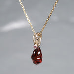 【-10/19限定】Curva ｙ Ruri JEWELRY/ [merletto]  Garnet / Purple sapphire