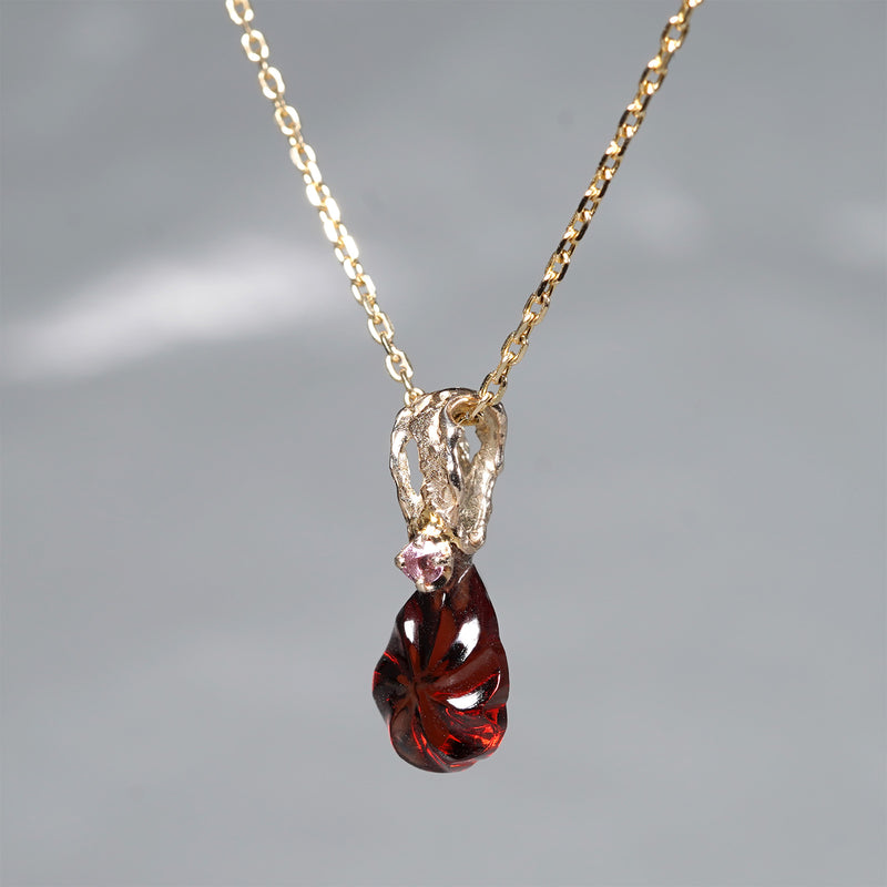 【-10/19限定】Curva ｙ Ruri JEWELRY/ [merletto]  Garnet / Purple sapphire