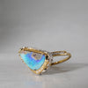 【-10/19限定】Curva ｙ Ruri JEWELRY/ [baroque] Blue opal / White diamond