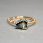 [5/3-5/25 Limited time only] 19un-neuf / Lotus Ring Bicolor sapphire CR07712