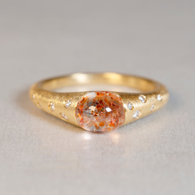 [5/3-5/25 Limited time only] 19un-neuf / Handsome Ring sun stone CR01612