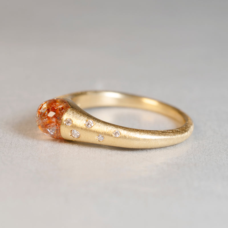 [5/3-5/25 Limited time only] 19un-neuf / Handsome Ring sun stone CR01612