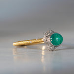 [5/3-5/25 Limited time only] 19un-neuf / Cloudy Ring Emerald CR063125
