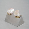 ODA / keshi freshwater pearl pierced earring until 9/25