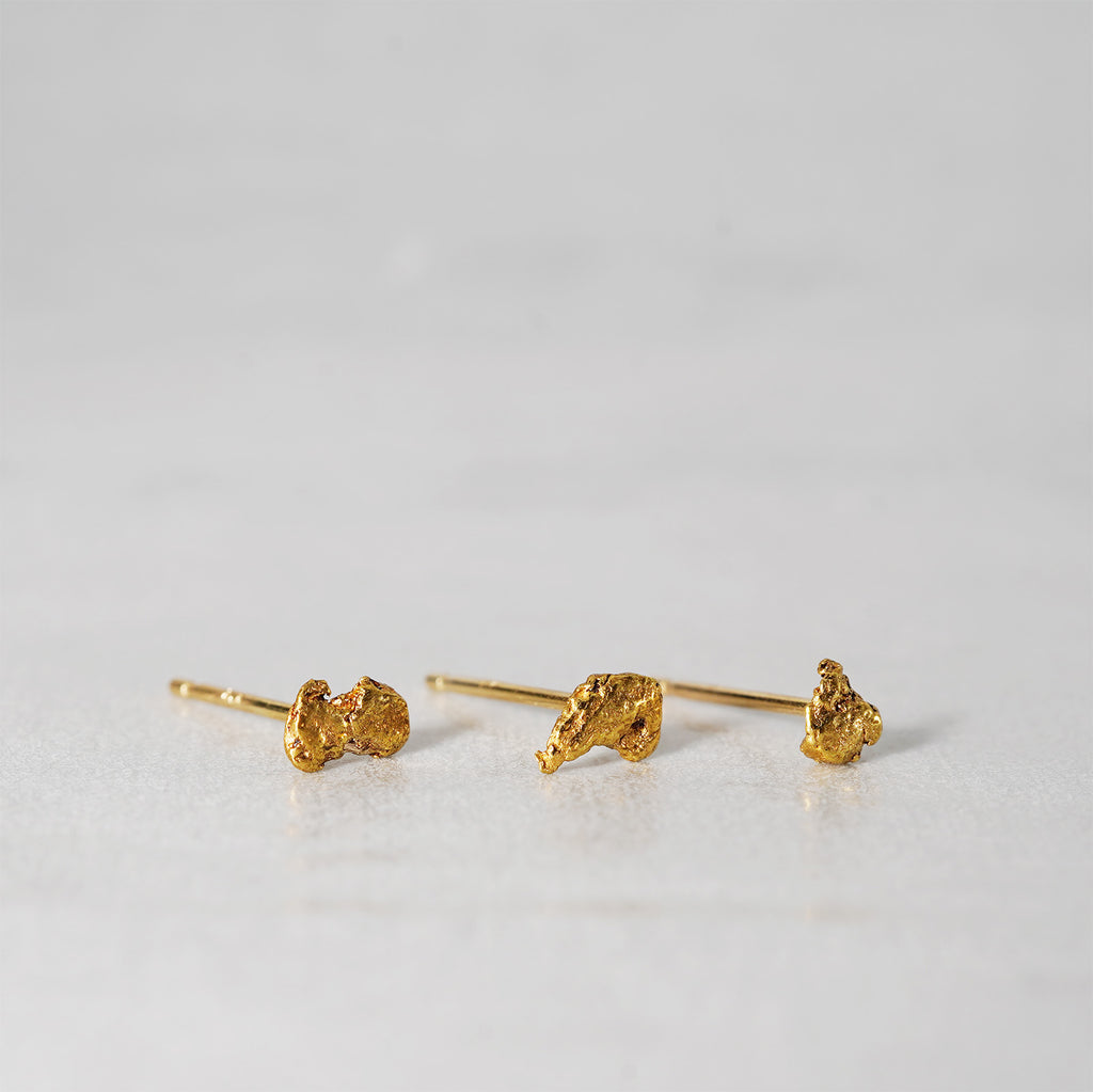 ODA / single pierce 自然金　24-14-E