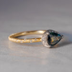 [5/3-5/25 Limited time only] 19un-neuf / Lotus Ring Bicolor sapphire CR07712