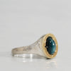 [Fuligoshed Sakae 15th Anniversary Item] GICLAT / K18YG/silver x Tourmaline Cat's Eye 1.19ct GLR875