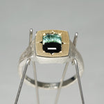 【Fuligoshed栄 15周年記念アイテム】GICLAT /  K18YG/silver x バイカラートルマリン 0.95ct  GLR873