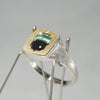 【Fuligoshed栄 15周年記念アイテム】GICLAT /  K18YG/silver x バイカラートルマリン 0.95ct  GLR873