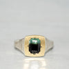 【Fuligoshed栄 15周年記念アイテム】GICLAT /  K18YG/silver x バイカラートルマリン 0.95ct  GLR873