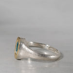【Fuligoshed栄 15周年記念アイテム】GICLAT /  K18YG/silver x バイカラートルマリン 0.66ct  GLR874