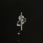 revie objects /〈INSIDE〉quartz earring（IN2-14）