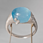[5/3-5/25 Limited time only] 19un-neuf / Handsome Ring Aquamarine CR052135