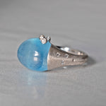 [5/3-5/25 Limited time only] 19un-neuf / Handsome Ring Aquamarine CR052135