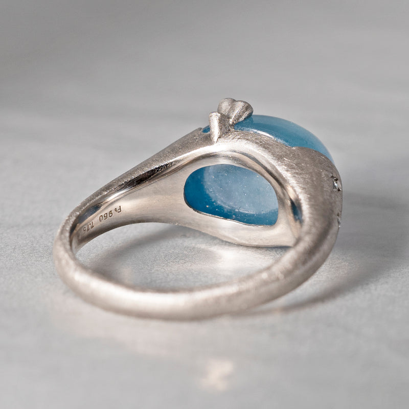 [5/3-5/25 Limited time only] 19un-neuf / Handsome Ring Aquamarine CR052135