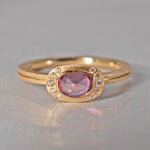【5/3-5/25 期間限定】19un-neuf / ツキノミチRing Sapphire CR01212