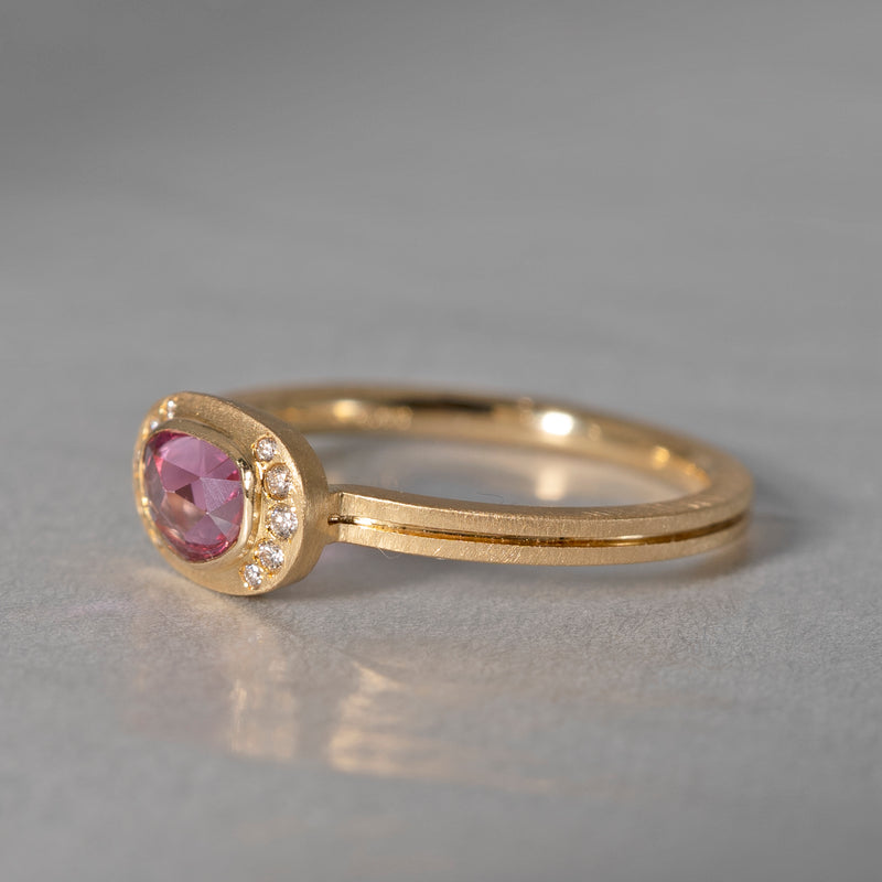 【5/3-5/25 期間限定】19un-neuf / ツキノミチRing Sapphire CR01212