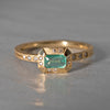 [5/3-5/25 Limited time only] 19un-neuf / Tsukinomichi Ring Emerald CR00411