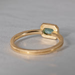 [5/3-5/25 Limited time only] 19un-neuf / Tsukinomichi Ring Emerald CR00411