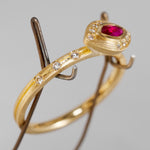 [5/3-5/25 Limited time only] 19un-neuf / Tsukinomichi Ring Ruby CR00811