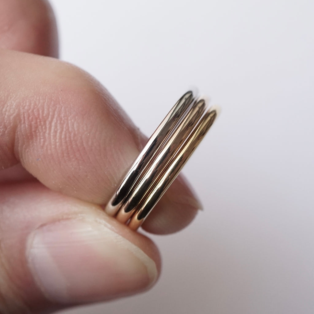 [Limited time only] hatsuyume / [custom-order 】ring Pt900 simple-2mm (r-pt-2m)