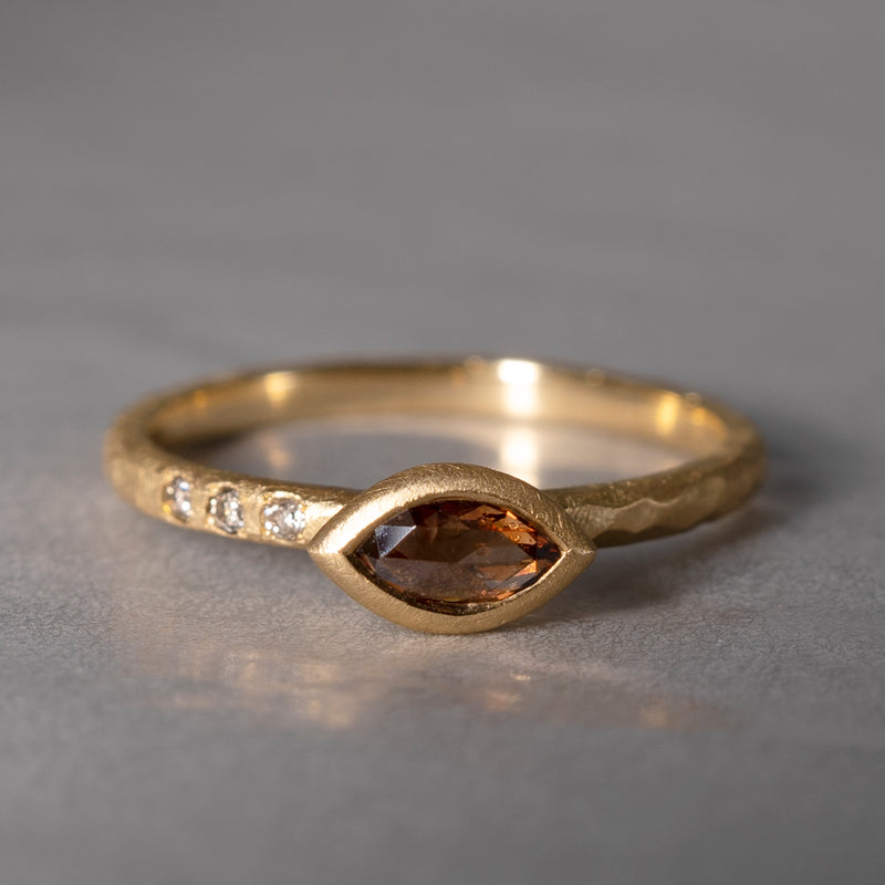 【5/3-5/25 期間限定】19un-neuf / Edgy Ring Dia AR01212