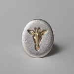ATELIER FER / FR-68 Giraffe Embedded Oval #17