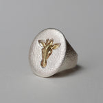 ATELIER FER / FR-68 Giraffe Embedded Oval #17