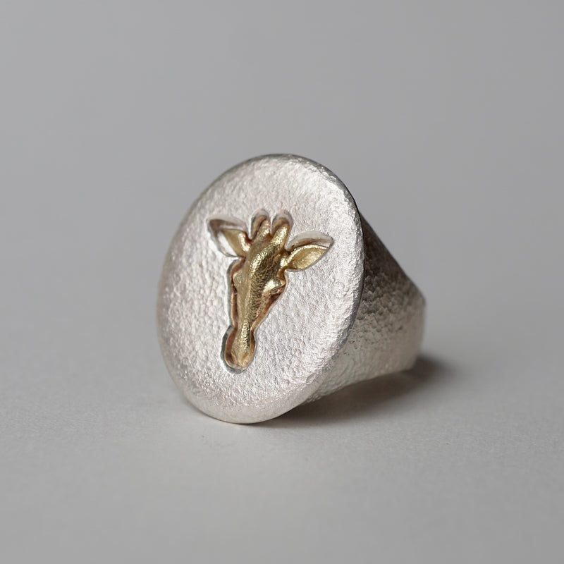 ATELIER FER / FR-68 Giraffe Embedded Oval #17