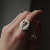 ATELIER FER / FR-68 Giraffe Embedded Oval #17