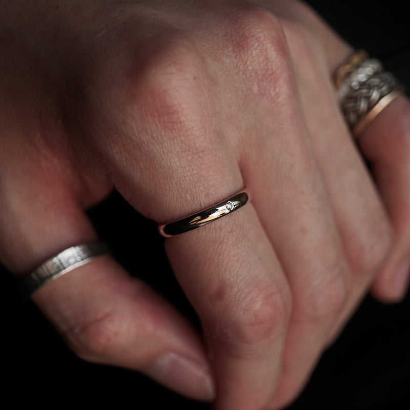 [Limited time only] hatsuyume / [custom-order 】ring K10YG new star (r-0y-km-dia)