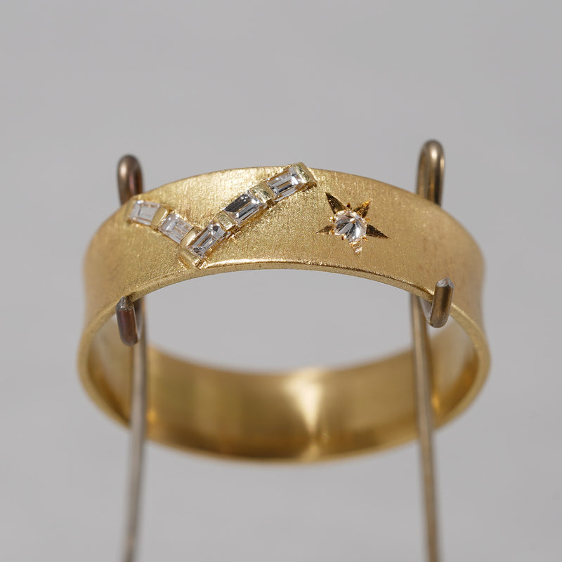 [5/3-5/25 Limited time only] 19un-neuf /Starry night Ring Dia AR04711