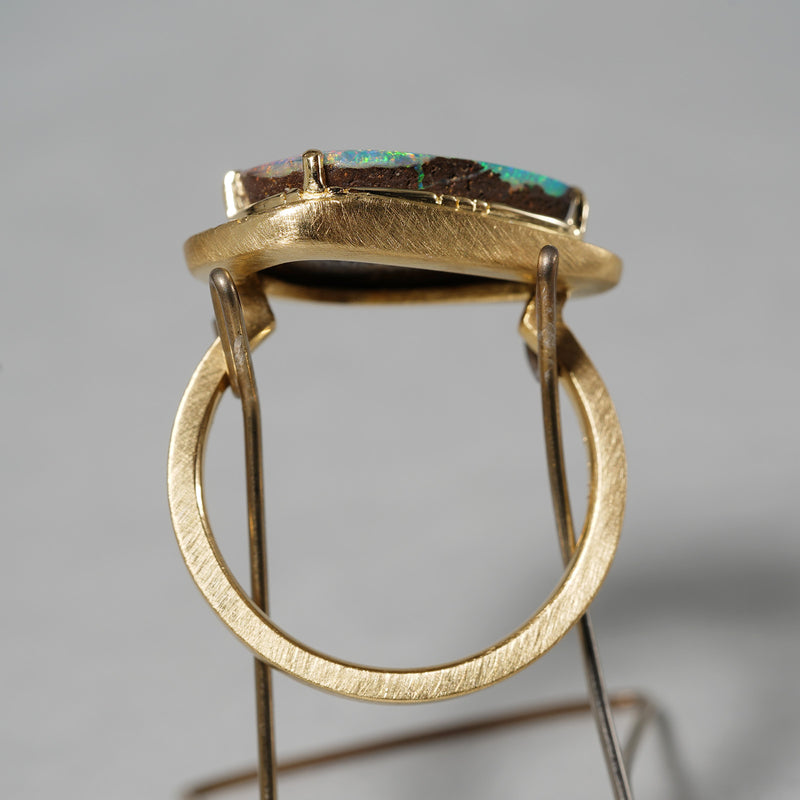 [5/3-5/25 Limited time only] 19un-neuf / Sunset Ring Boulder Opal OPR012115