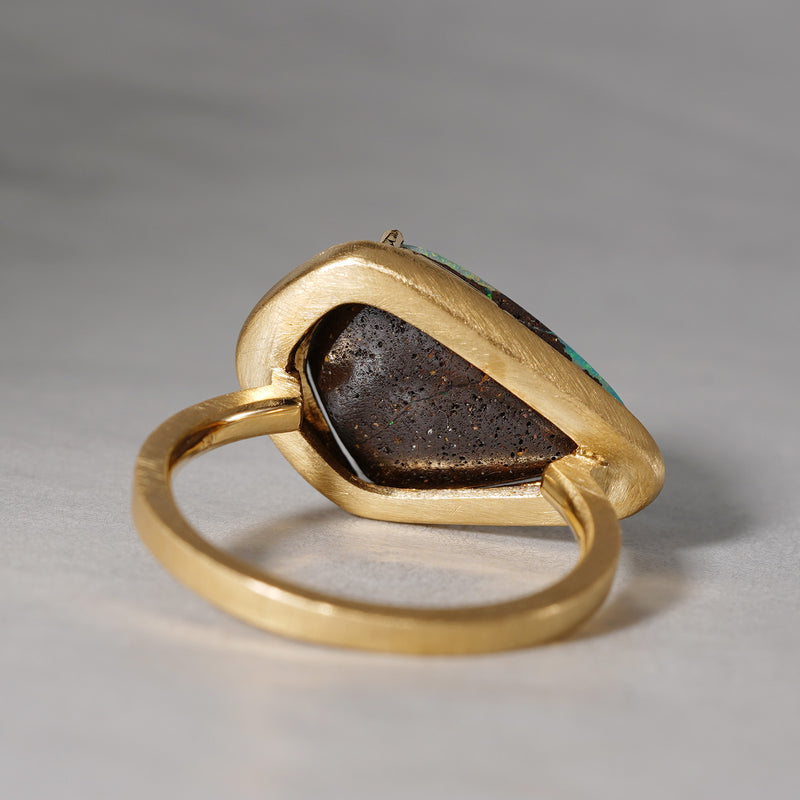 [5/3-5/25 Limited time only] 19un-neuf / Sunset Ring Boulder Opal OPR012115