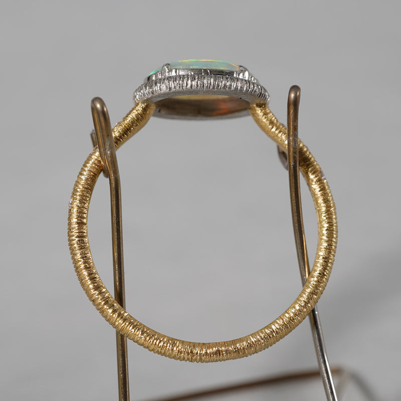 [5/3-5/25 Limited time only] 19un-neuf / Running water ring Crystal opal OPR04712